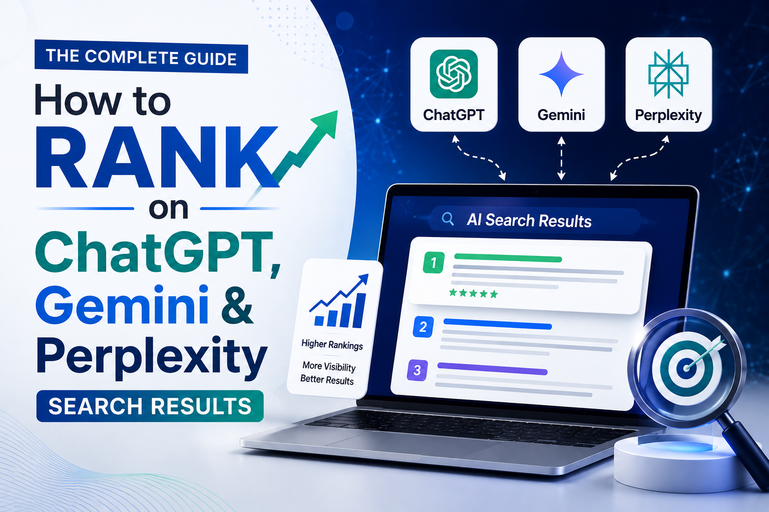 How to Rank on ChatGPT, Gemini and Perplexity Search Results in 2026